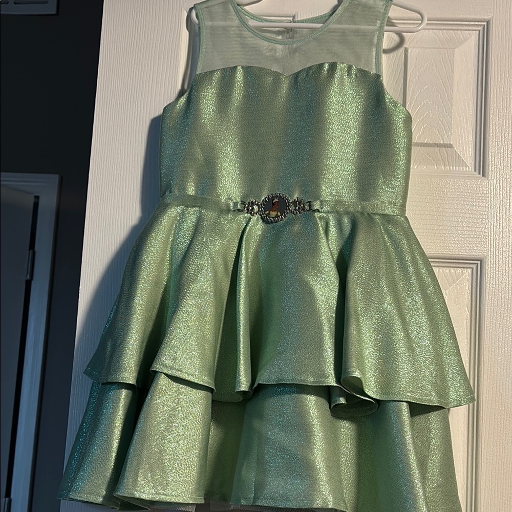 Elegant Green Kids Dress